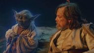 Yoda and Mark Hamill in Star Wars Episode VIII: The Last Jedi | Image via Lucasfilm Ltd.